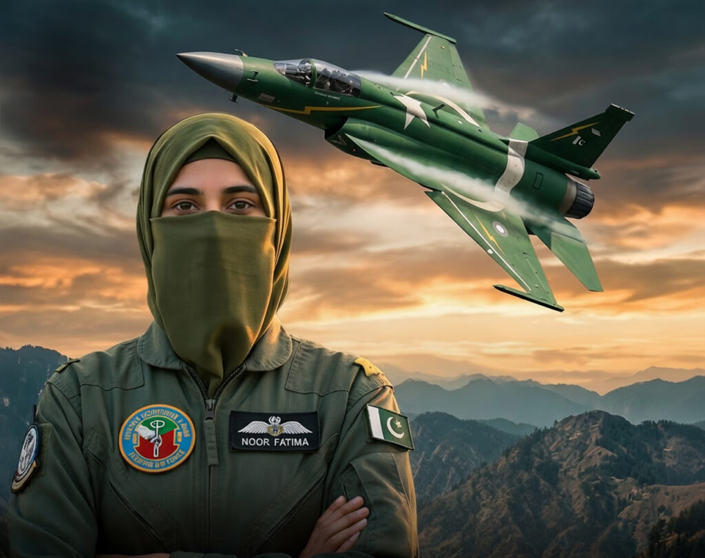 Azad Jammu & Kashmir’s Noor Fatima Irshad Joins Pakistan Air Force as GD Pilot